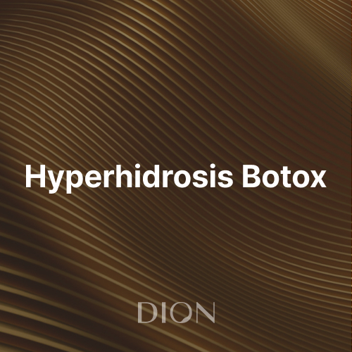 hyperhidrosis botox - 디온의원 선릉점
